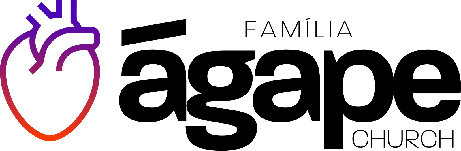 Logo da Família Ágape Church